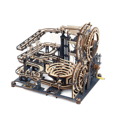 ROKR Marble Night City Marble Run 3D Wooden Puzzle LGA01